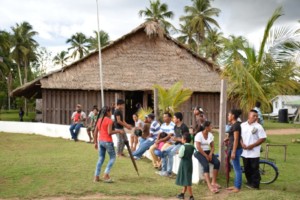 Moraikobai community members