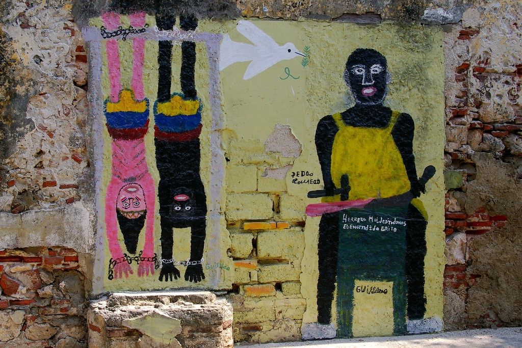 Grafitti, Getsemani, Cartagena Colombia. Source: Bryan Pocius; flickr.com/photos/pocius