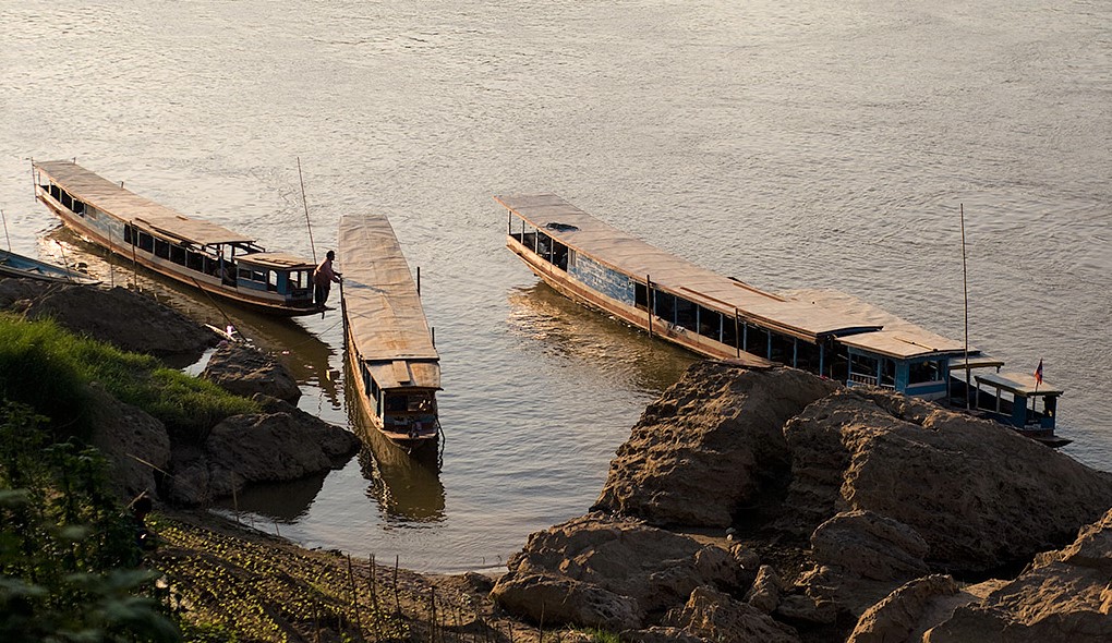 Home to port, Luang Prabang, Laos. Image by David Gillbanks,