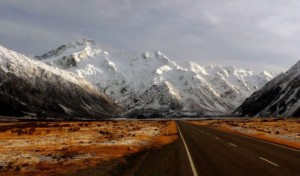 From the roadside. Mount Sefton, Mt Cook National Park, New Zealand. Image by Bernard Spragg (CC0) via Picryl. https://picryl.com/media/mount-sefton-mt-cook-np-nz-68cc04