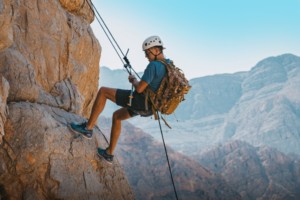 Abseiling in Ras Al Khaimah. Source: Ras Al Khaimah Tourism Development Authority