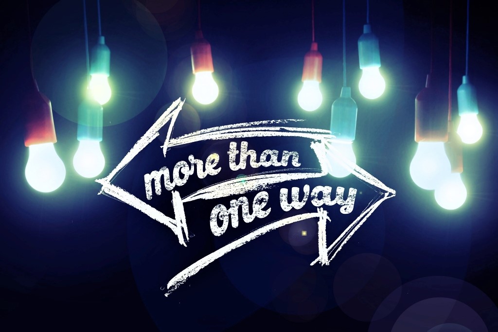 There's more than one way. By geralt (CC0) via Pixabay.