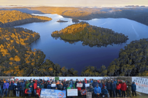 At the centre of a controversy is Halls Island on Lake Malbena in the middle of Walls of Jerusalem National Park, which is part of the Tasmanian Wilderness World Heritage Area, Tasmania, Australia. Image by Rob Blakers (c) supplied by Tom Allen of the Wilderness Society Tasmania.At the centre of a controversy is Halls Island on Lake Malbena in the middle of Walls of Jerusalem National Park, which is part of the Tasmanian Wilderness World Heritage Area, Tasmania, Australia. Image by Rob Blakers (c) supplied by Tom Allen of the Wilderness Society Tasmania.