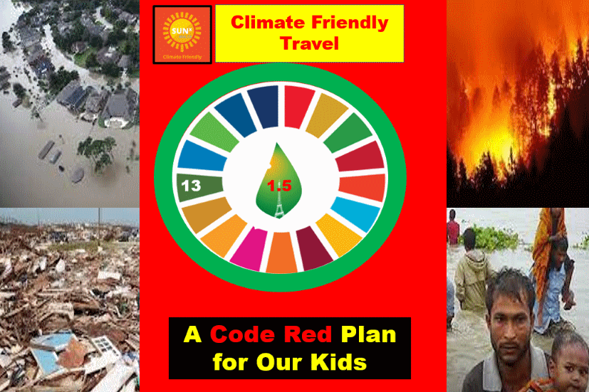 Climate Friendly Travel; SUNx' Code Red Plan for our Kids