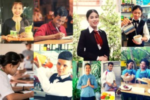 Picture collage of students at ASSET-H&C member institutions