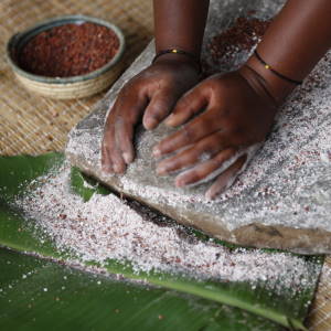 Red Rocks Rwanda Cultural Festival food preparation ... You can learn how to prepare Rwandan cuisine at Red Rocks Cultural Campsite