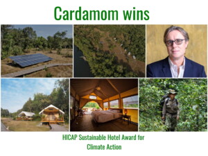 Cardamom Tented Camp wins HICAP Sustainable Hotel Award for Climate Action