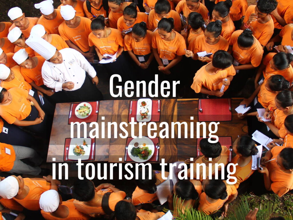 Gender mainstreaming in tourism training
