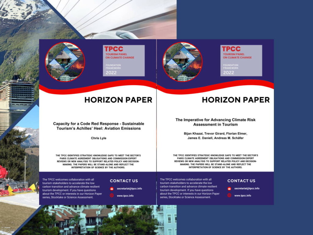 On aviation emissions & financial risk: Tourism Panel on Climate Change (TPCC) publishes first Horizon Papers
