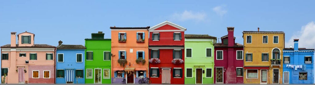 A solution to mass tourism in Venice might be infrastructure that can efficiently disperse tourists to other parts of the lagoon, such as Burano