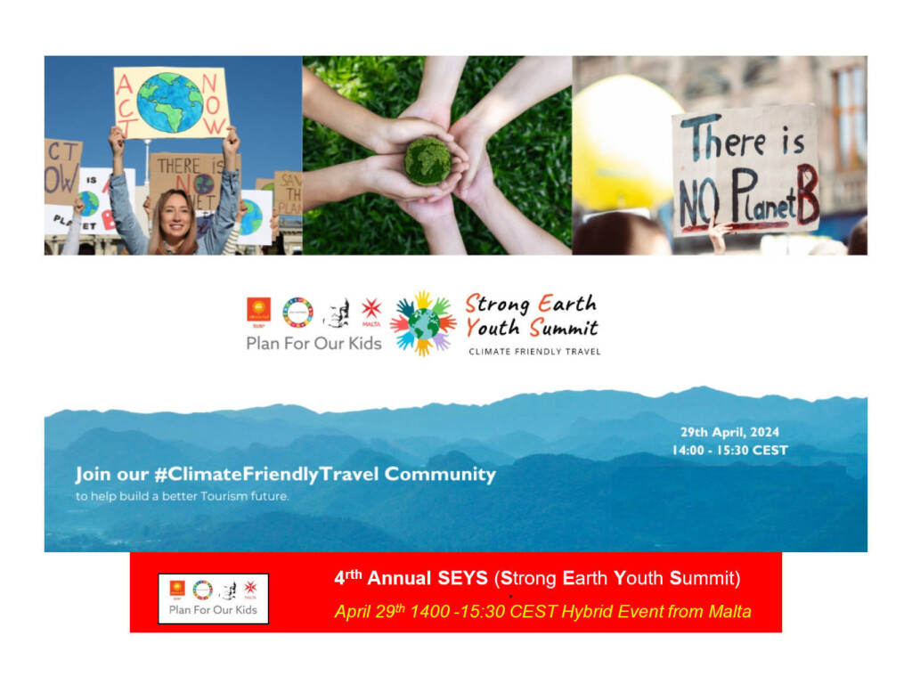 SUNx Malta Strong Earth Youth Summit SEYS 2024 promotion