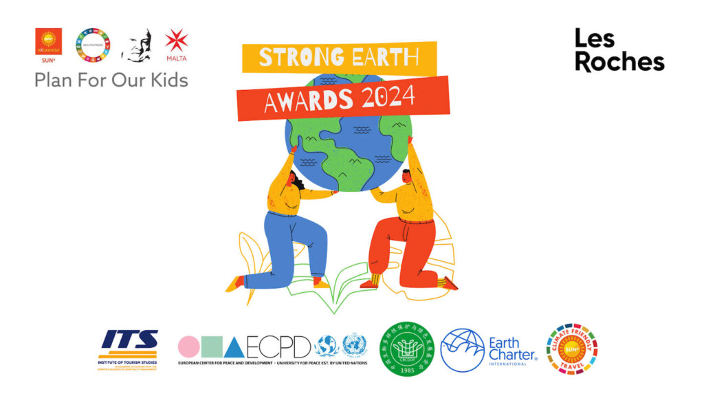SUNx Strong Earth Awards 2024 with sponsors