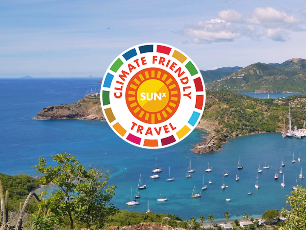 Tourism climate action now for small island developing states: SUNx Malta. Antigua port image by neufal54 (CC0) via Pixabay. https://pixabay.com/photos/caribbean-antigua-port-ship-sea-2585115/