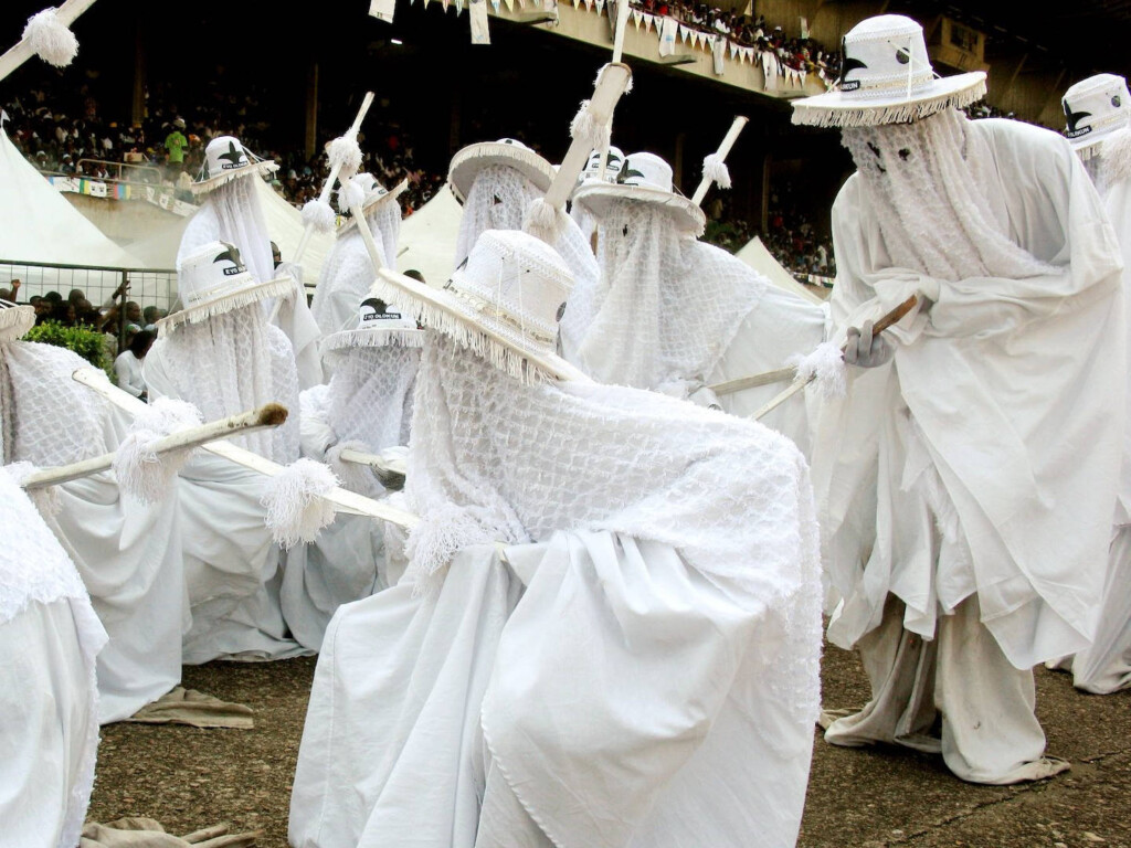 Preserving Nigeria’s cultural heritage through authenticity in tourism, education, technology 4 Nigeria's Eyo Olokun festival in Lagos. Pic by Slashme, CC BY-SA 3.0, via Wikimedia Commons.
