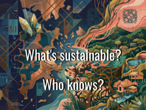 Seven 'deeper leverage points' for travel & tourism's effective climate action 7 What do local tourism students know about Phuket that global sustainability leaders do not? A Gemini-generated image. "GT" added the words.